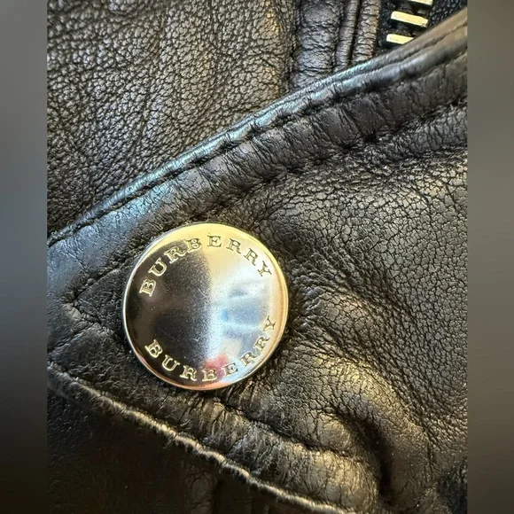 Burberry Brit Leather Jacket (Size M) - Picture 8 of 10
